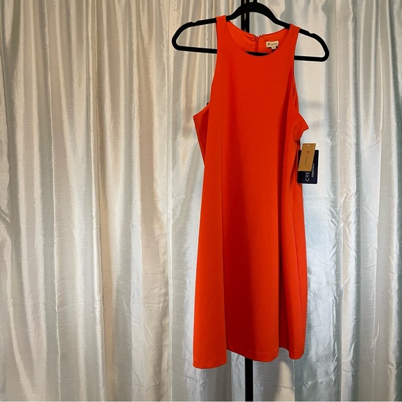 NWT Cremieux sleeveless Orange knee length Sylvie dress, size 6 from Dillard’s - Picture 5 of 9